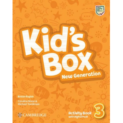 Caroline Nixon Michael Tomlinson - Kid's Box New Generation. Level 3. Activity Book with Digital Pack