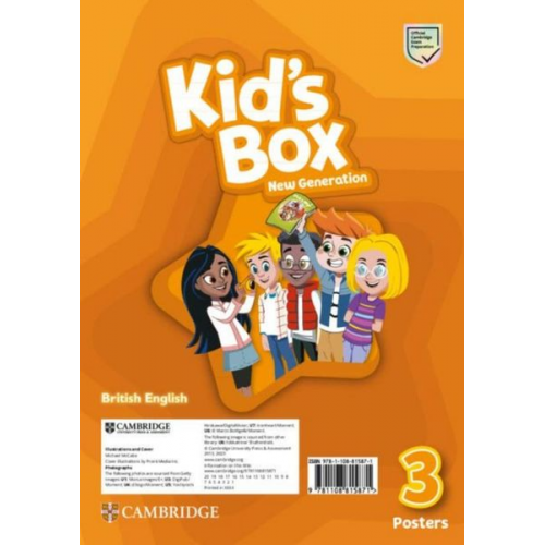 Caroline Nixon Michael Tomlinson - Kid's Box New Generation. Level 3. Posters