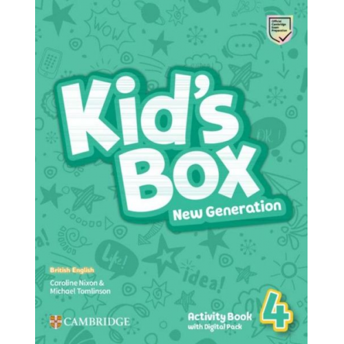 Caroline Nixon Michael Tomlinson - Kid's Box New Generation. Level 4. Activity Book with Digital Pack