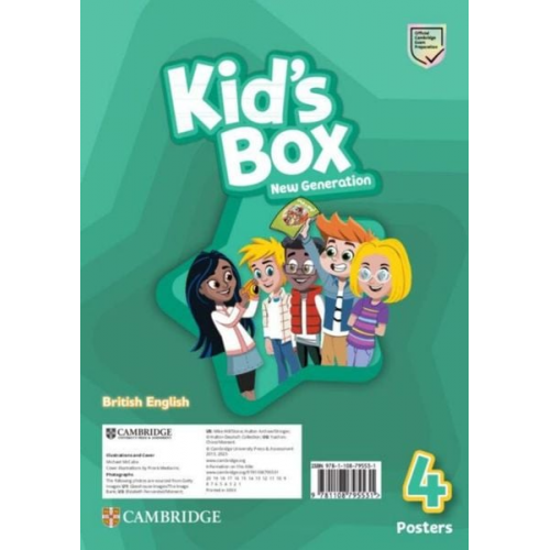 Caroline Nixon Michael Tomlinson - Kid's Box New Generation. Level 4. Posters