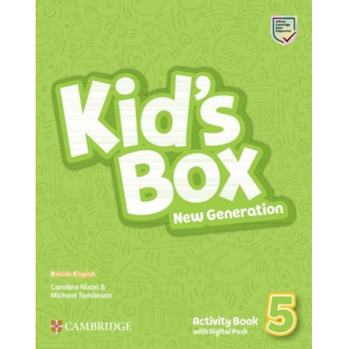 Caroline Nixon Michael Tomlinson - Kid's Box New Generation. Level 5. Activity Book with Digital Pack