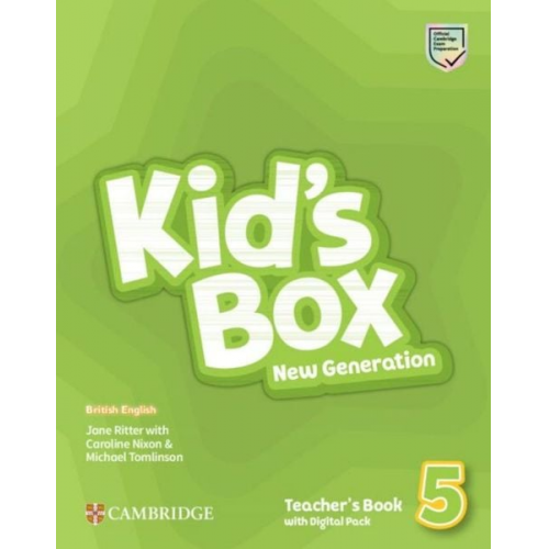 Caroline Nixon Jane Ritter Michael Tomlinson - Kid's Box New Generation. Level 5. Teacher's Book with Digital Pack