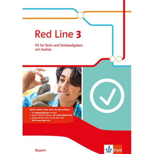 Red Line 3. Ausgabe Bayern. Fit für Tests und Schulaufgaben mit Audios Klasse 7