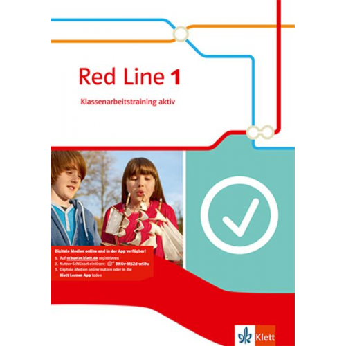 Red Line 1. Klassenarbeitstraining aktiv mit Mediensammlung Klasse 5. Ausgabe 2014