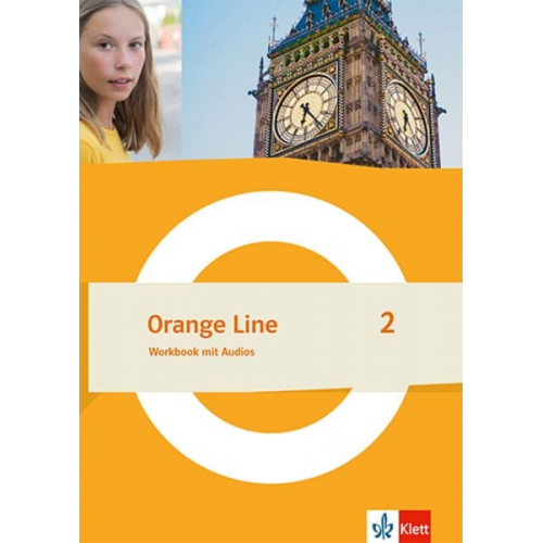 Orange Line 2. Worbook mit Audios Klasse 6