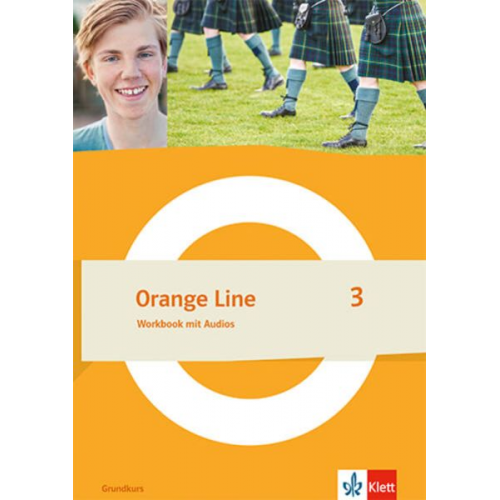 Orange Line 3 Grundkurs. Workbook mit Audios Klasse 7