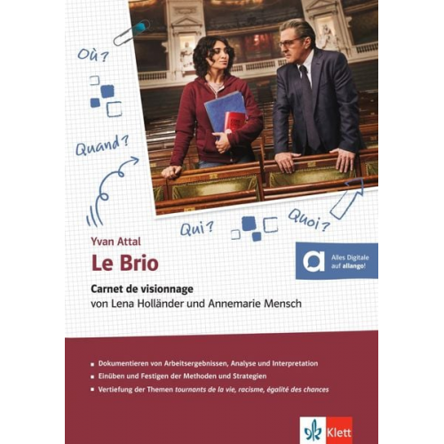 Le Brio. Filmtagebuch für Schülerinnen und Schüler