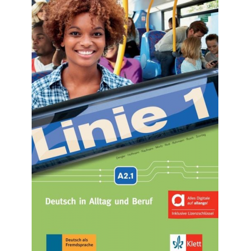 Linie 1 A2.1 - Hybride Ausgabe allango. Kurs- und Übungsbuch mit Audios und Videos inklusive Lizenzschlüssel allango (24 Monate)