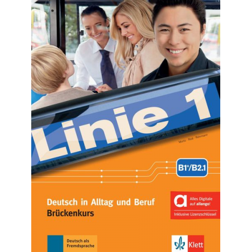 Linie 1 B1+/B2.1 - Hybride Ausgabe allango. Kurs- und Übungsbuch Teil 1 mit Audios und Videos inklusive Lizenzschlüssel allango (24 Monate)