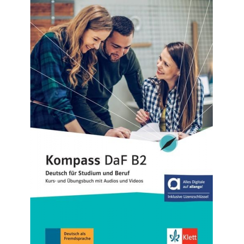 Kompass DaF B2 - Hybride Ausgabe allango