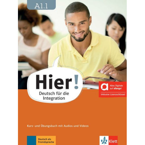 Hier! A1.1 - Hybride Ausgabe allango. Kurs- und Übungsbuch mit Audios und Videos inklusive Lizenzschlüssel allango (24 Monate)