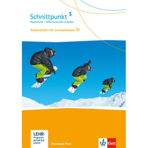 Schnittpunkt Mathematik. Arbeitsheft mit Lösungsheft und Lernsoftware 5. Schuljahr. Differenzierende Ausgabe für Rheinland-Pfalz.