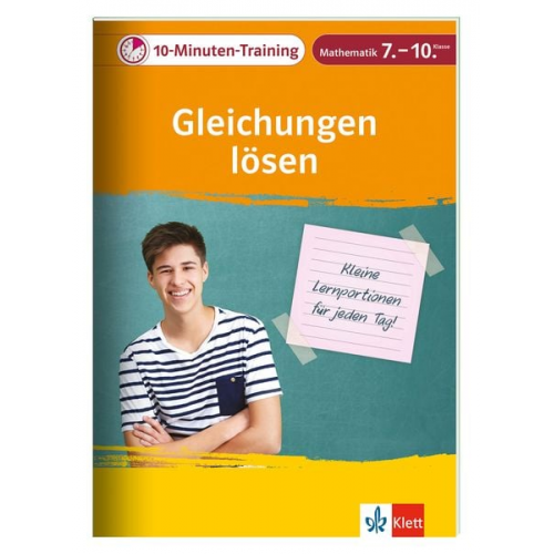 10-Minuten-Training Mathematik Gleichungen lösen 7. - 10. Klasse