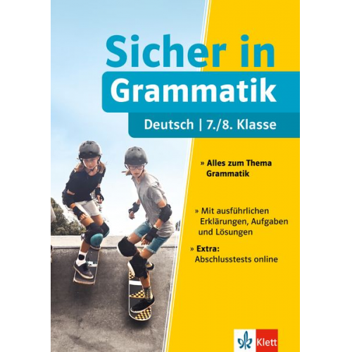Sicher in Deutsch Grammatik 7./8. Klasse