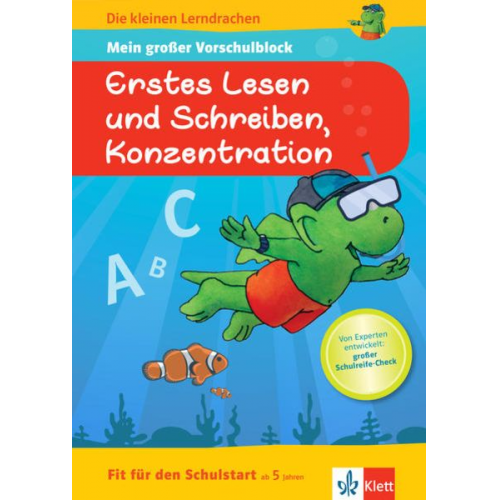 Die kleinen Lerndrachen: Fit für den Schulstart: Lesen