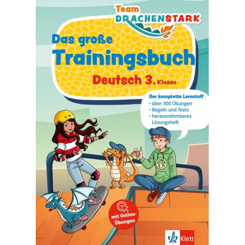 Team Drachenstark: Das großes Trainingsbuch Deutsch 3. Klasse