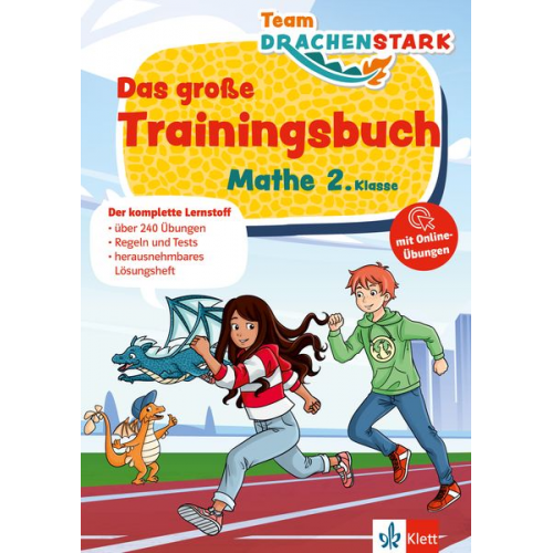 Klett Team Drachenstark: Das große Trainingsbuch Mathe 2. Klasse