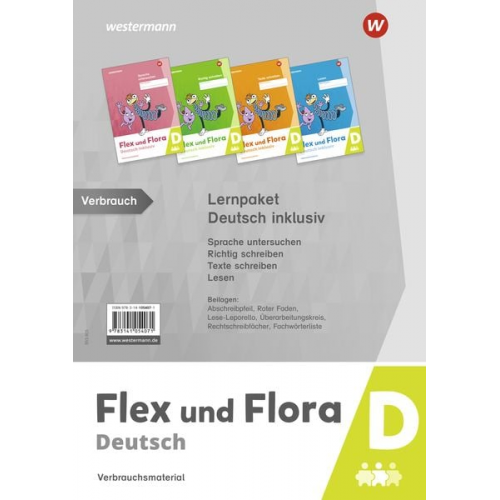 Flex und Flora - Lernpaket Deutsch inklusiv D