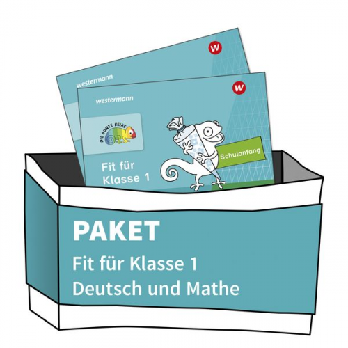 DIE BUNTE REIHE - Deutsch/Mathematik. Paket Fit für Klasse 1 (2 Hefte)