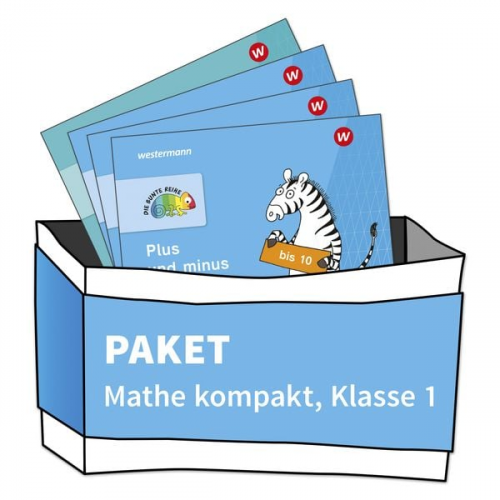 DIE BUNTE REIHE - Mathematik. Paket Mathe kompakt Klasse 1