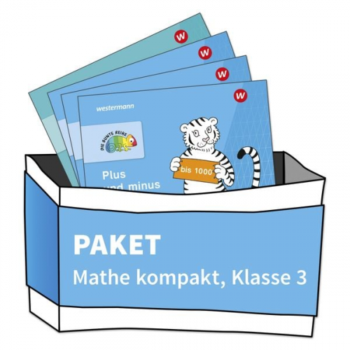 DIE BUNTE REIHE - Mathematik. Paket Mathe kompakt Klasse 3