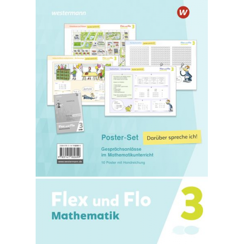 Flex und Flo 3. Poster-Set: Gesprächsanlässe im Mathematikunterricht - Ausgabe 2021