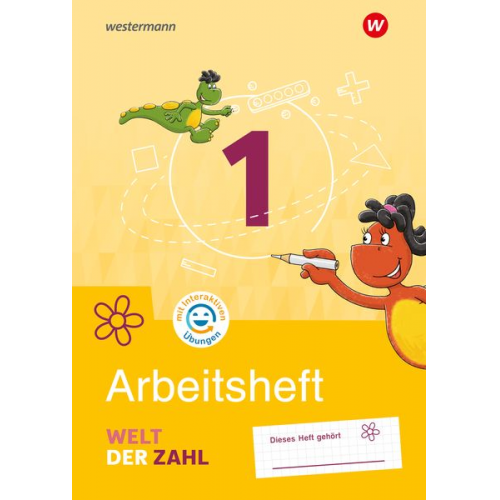 Welt der Zahl 1. Arbeitsheft mit interativen Übungen. Allgemeine Ausgabe