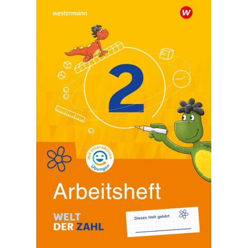 Welt der Zahl 2. Arbeitsheft mit interativen Übungen. Allgemeine Ausgabe