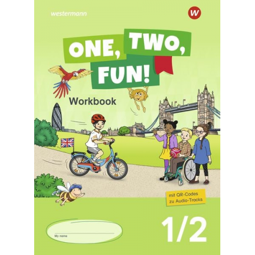 One, two, fun! Workbook 1/2 mit QR-Codes zu Audio-Tracks