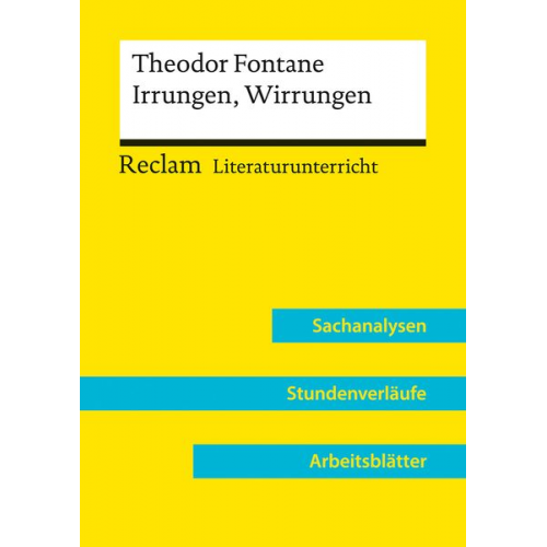 Wilhelm Borcherding - Theodor Fontane: Irrungen, Wirrungen (Lehrerband)