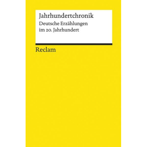 Walter Hinck - Jahrhundertchronik