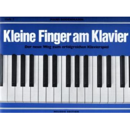 Hans Bodenmann - Kleine Finger am Klavier. H.7