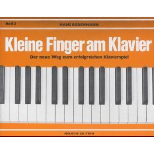 Hans Bodenmann - Kleine Finger am Klavier H.3