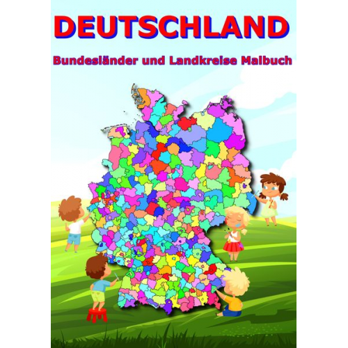 M&M Baciu - Deutschland Bundesländer und Landkreise Malbuch