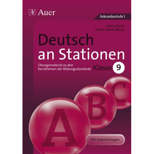 Verena Euler Heinz-Lothar Worm - Deutsch an Stationen 9