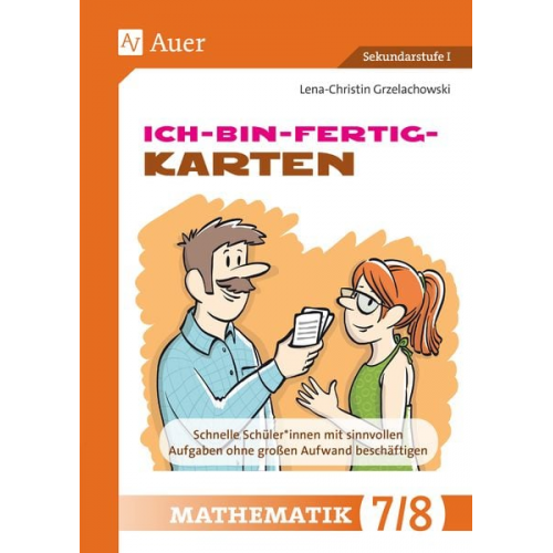 Lena-Christin Grzelachowski - Ich-bin-fertig-Karten Mathematik Klassen 7-8