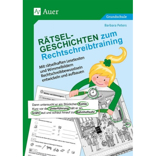 Barbara Peters - Rätsel-Geschichten zum Rechtschreibtraining