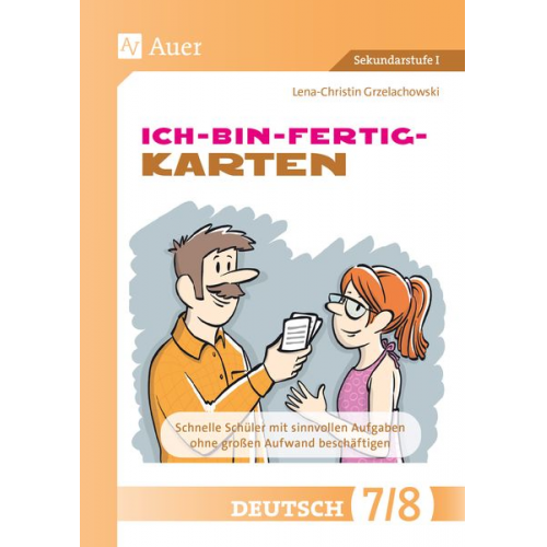 Lena-Christin Grzelachowski - Ich-bin-fertig-Karten Deutsch Klassen 7-8