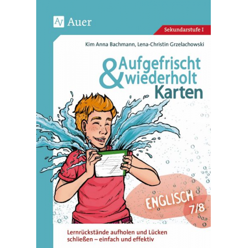 Kim Anna Bachmann Lena-Christin Grzelachowski - Aufgefrischt-und-wiederholt-Karten Englisch 7-8