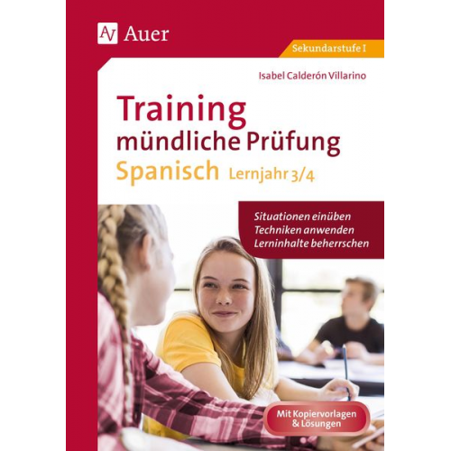 Isabel Calderón Villarino - Training mündliche Prüfung Spanisch Lj. 3-4