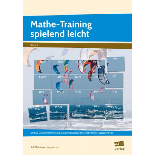 Rolf Mittelmann Jörg Krampe - Mathe-Training spielend leicht - 6. Klasse