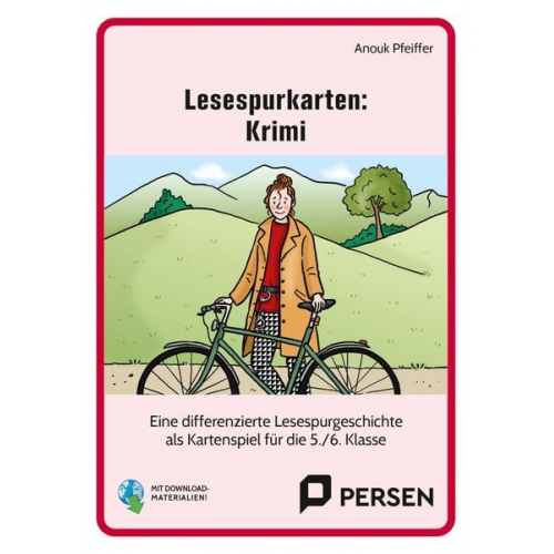 Anouk Pfeiffer - Lesespurkarten: Krimi - Sekundarstufe