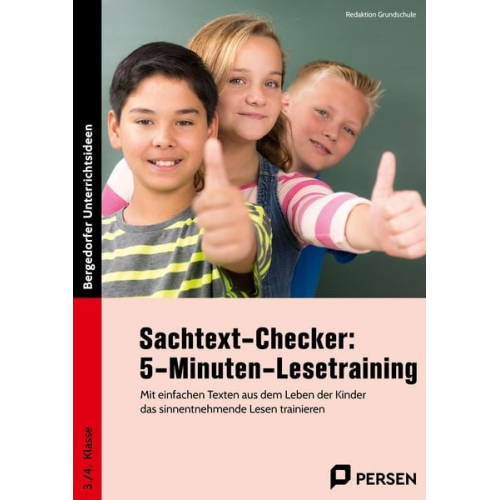 Redaktion Grundschule - Sachtext-Checker: 5-Minuten-Lesetraining - GS