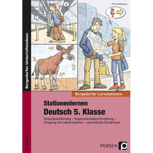 Tim Heidemann - Stationenlernen Deutsch 5. Klasse