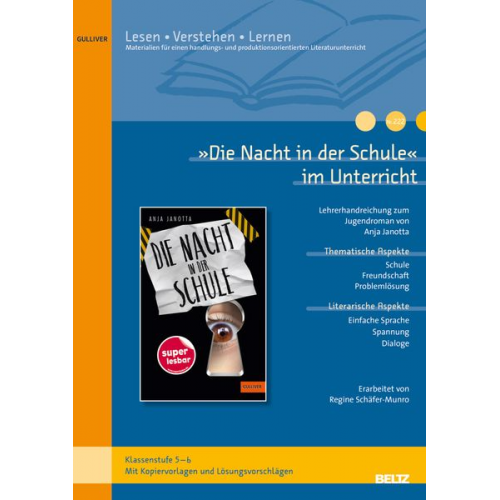 Regine Schäfer-Munro - Die Nacht in der Schule' im Unterricht