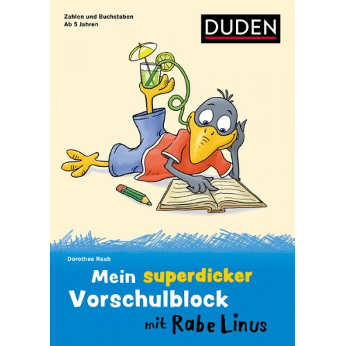 Dorothee Raab - Mein superdicker Vorschulblock mit Rabe Linus