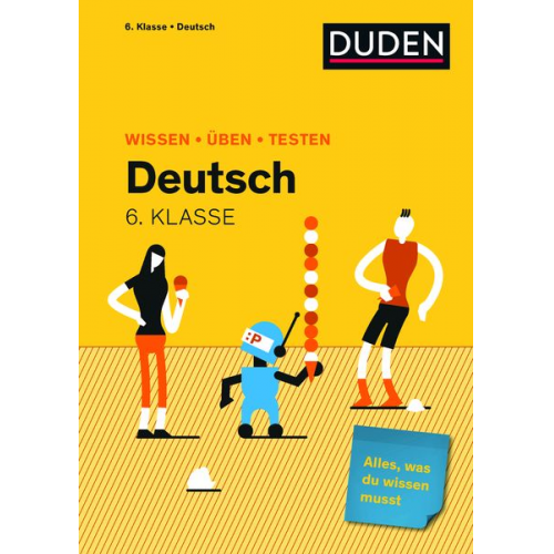 Wissen - Üben - Testen: Deutsch 6. Klasse