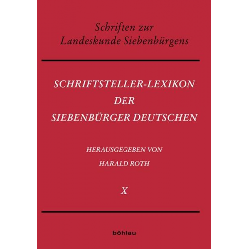 Schriftsteller-Lexikon der Siebenbürger Deutschen