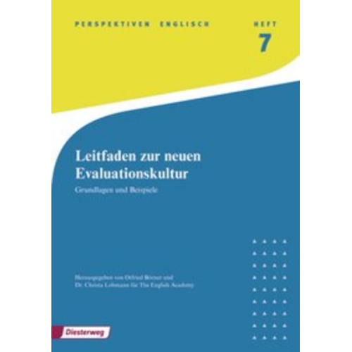 Otfried Börner Christa Lohmann - Perspektiven Englisch / Leitfaden zur neuen Evaluationskultur