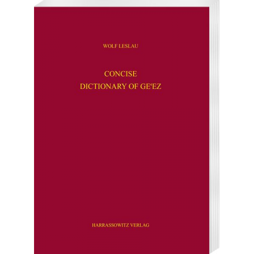 Wolf Leslau - Concise Dictionary of Ge'ez